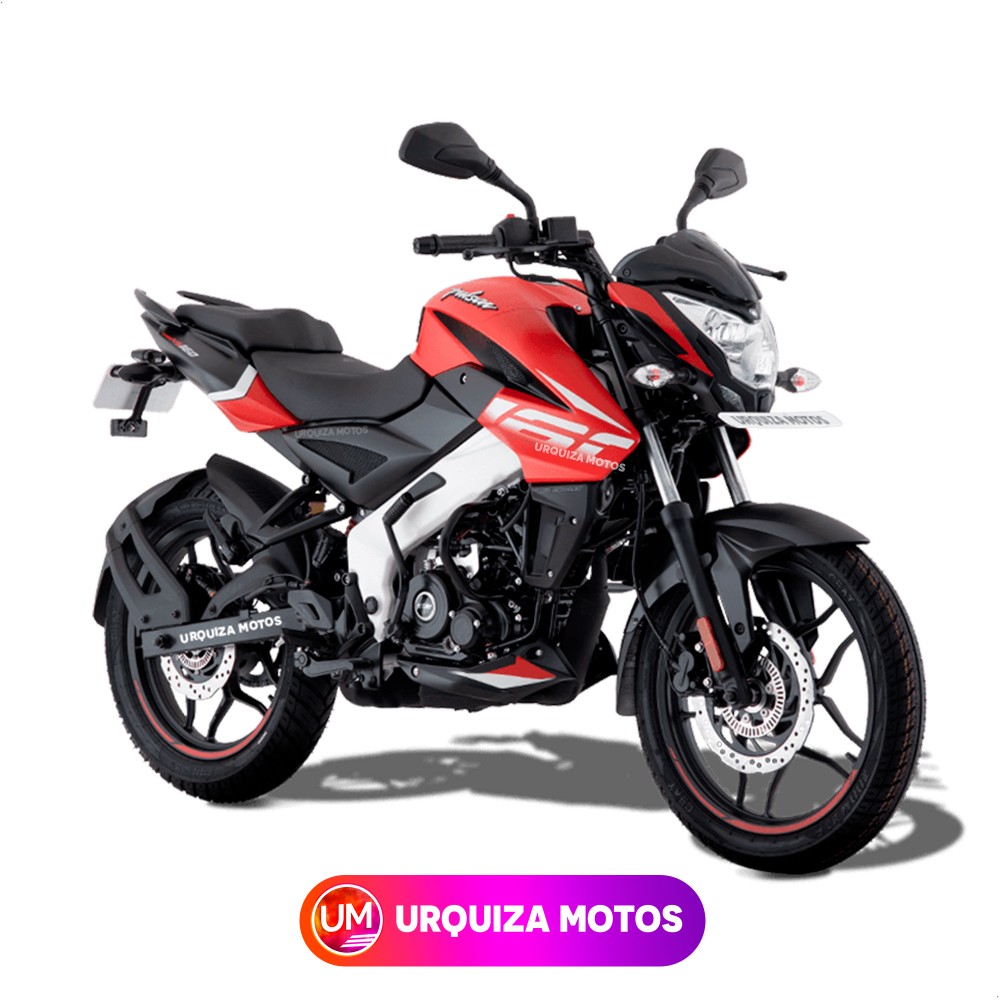 Moto Street Km Bajaj Rouser Ns New Urquiza Motos Color Rojo