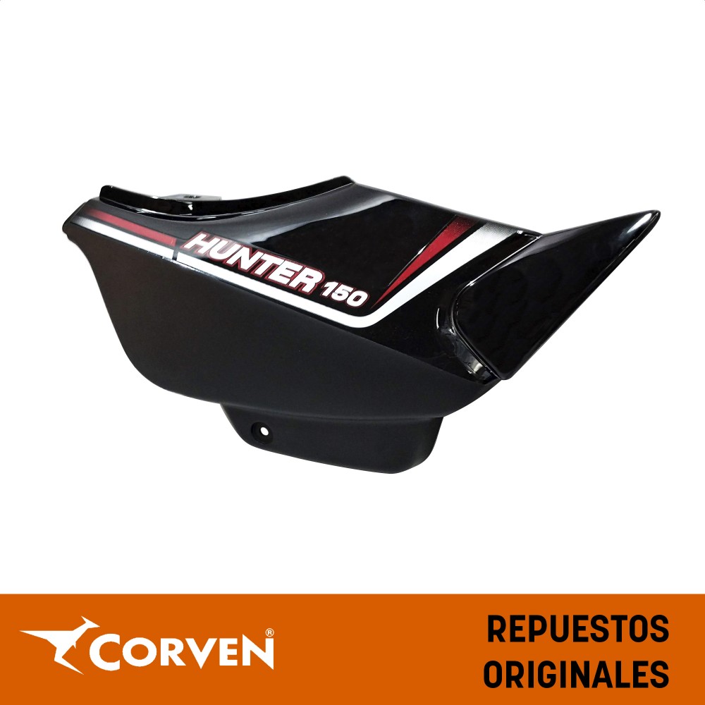 Cacha Lateral Derecha Negro Corven Hunter R Original