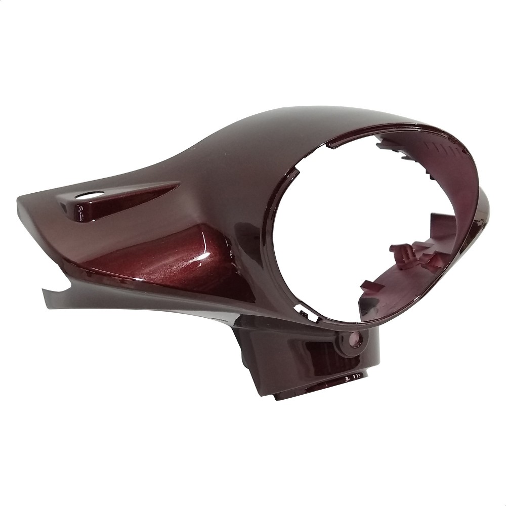 Carcaza Carcasa PLASTICO Cubre Optica Marron Motomel Strato Alpino ORIGINAL