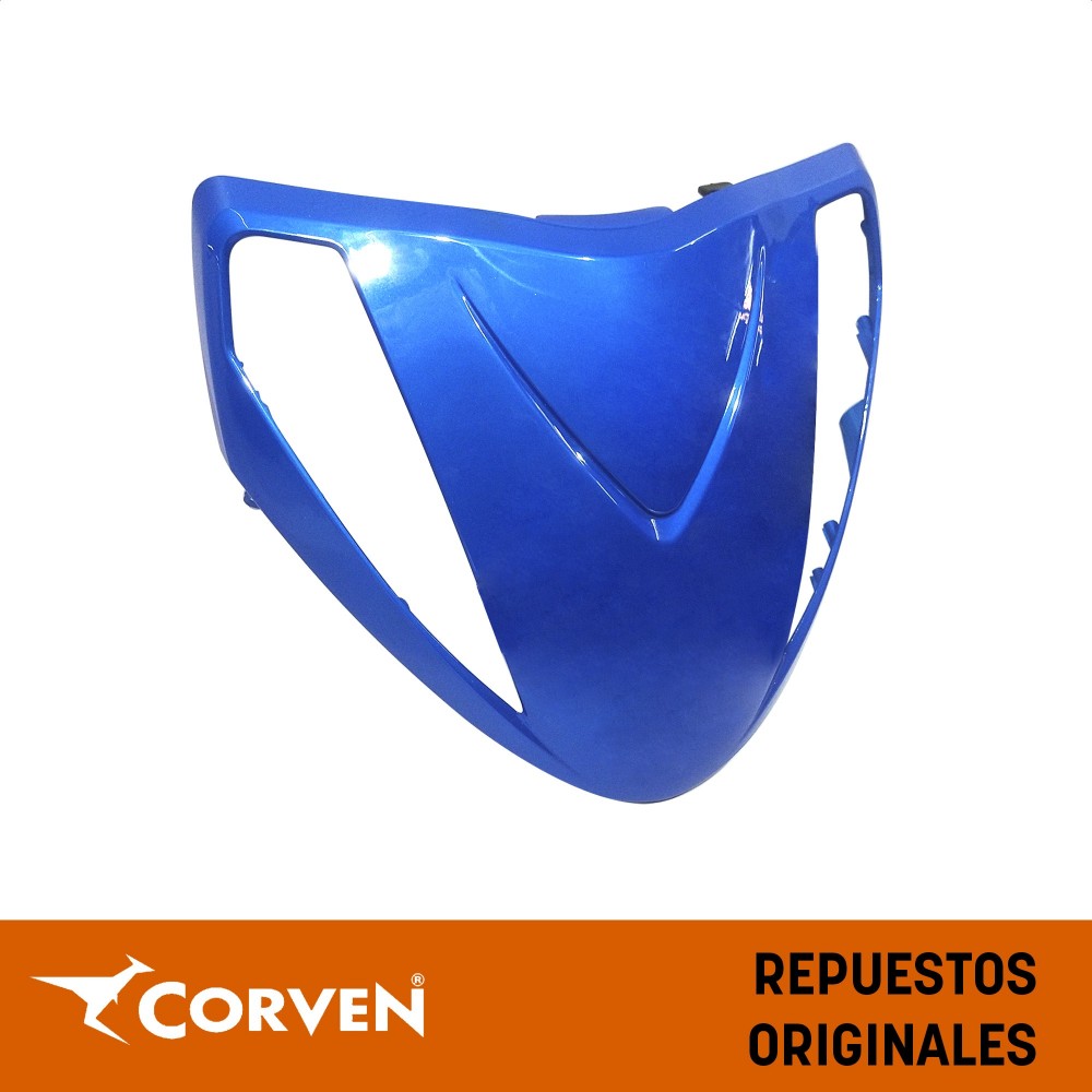 Frente Pechera Azul Corven Energy Modelo Nuevo Original Cacha Plastico