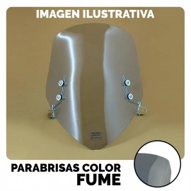 Parabrisas Curtain Universal Ns 200 Inazuma 250 Fume Tonalizado