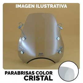 Parabrisas Sport Clasico 4 Agarres Curtain Cristal