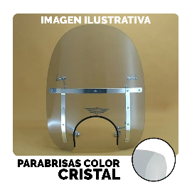 Parabrisas Universal Curtain Custom XL 19 Cristal