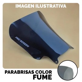 Parabrisas Deflector Curtain Bajaj Rouser 220 F Fume