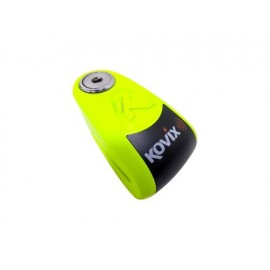 Traba Disco Kovix Con Alarma Verde Perno 6mm