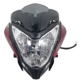 Optica Completa Mascara Bajaj Rouser Ns 200 Bordo Yoyo