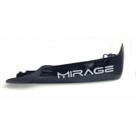 Cubre Pierna Externa Derecho Negro Corven Mirage 110 Orig Um