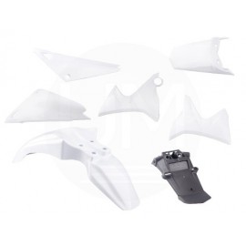Kit Plasticos Blanco Yamaha Xtz 125 7 Piezas Yoyo