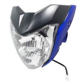 Optica Completa Mascara Yamaha Fz 16 Azul Yoyo