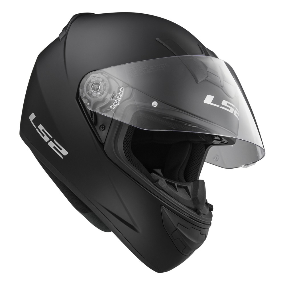 Casco Integral LS2 FF 352 Single Mono Negro Mate TALLE XS