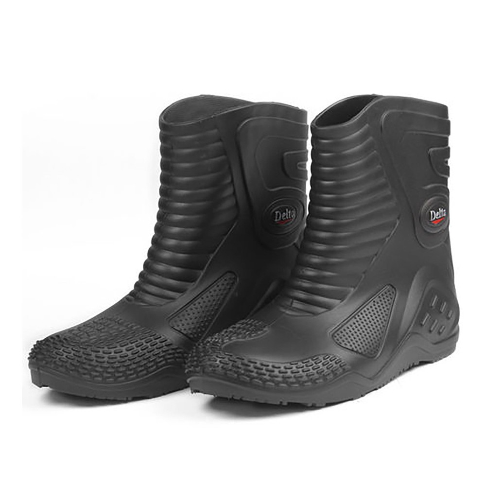 Botas Impermeables de Lluvia para Moto Delta Color Negro 35 36