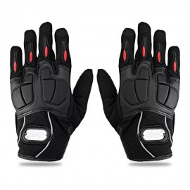 Guantes Pro Biker Sport Cuero Con Protecciones