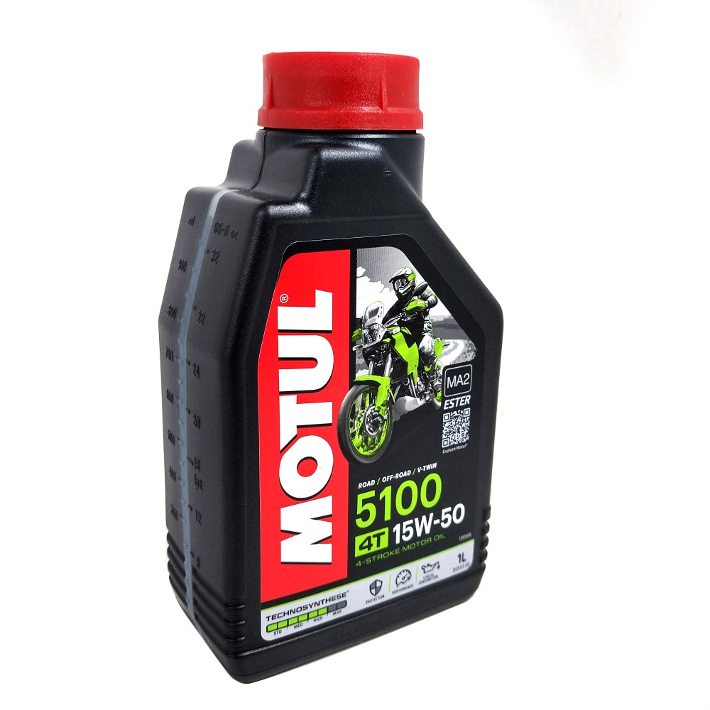 Aceite Para Moto Motul 5100 4t 15w50 Semi Sintético 1 Litro 