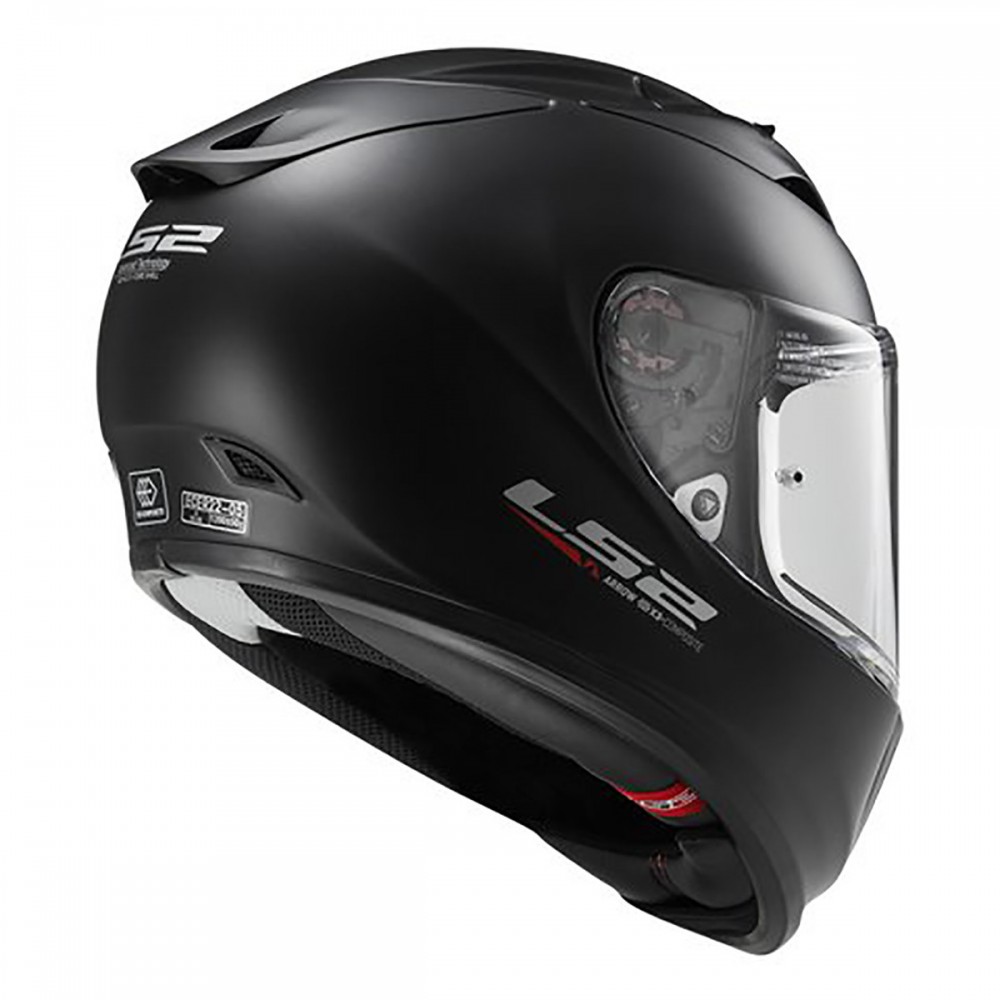 Casco Integral Ls Ff Arrow R Evo Negro Mate Talle Xl