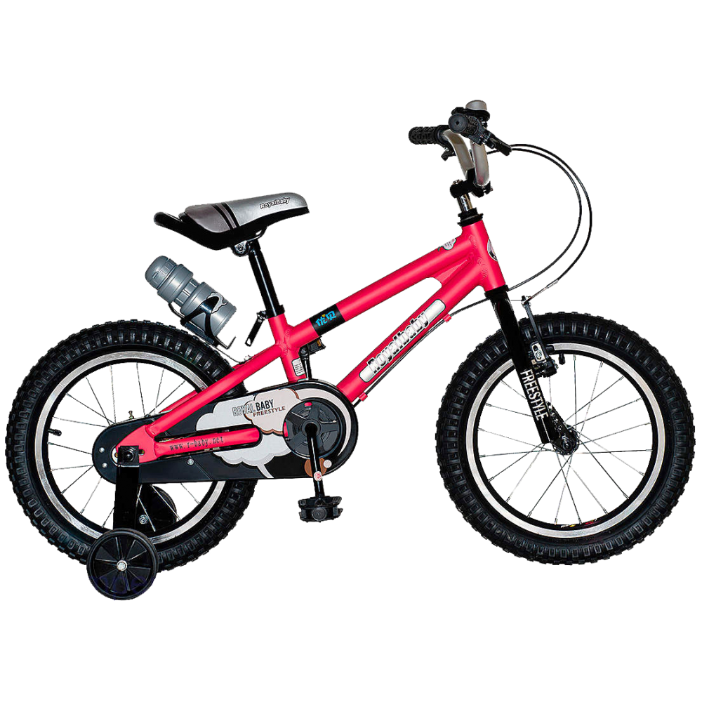 Bicicleta Infantil Royal Baby Freestyle Alloy Rodado 12 Niña Niño Color Rojo