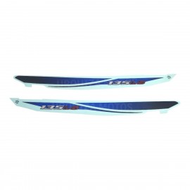 Kit Calcos Colin Trasero Azul Bajaj Rouser 135 Original