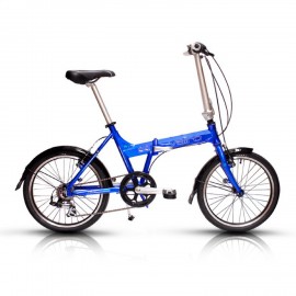 Bicicleta Urbana Plegable Vairo Mint Rodado 20 7V