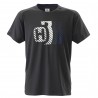 Remera Husqvarna Remote Negro