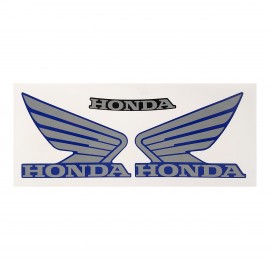 Calcomania Logo Ala Honda Cg 150 Cb1 Azul