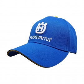 Gorra Husqvarna Azul Logo Blanco