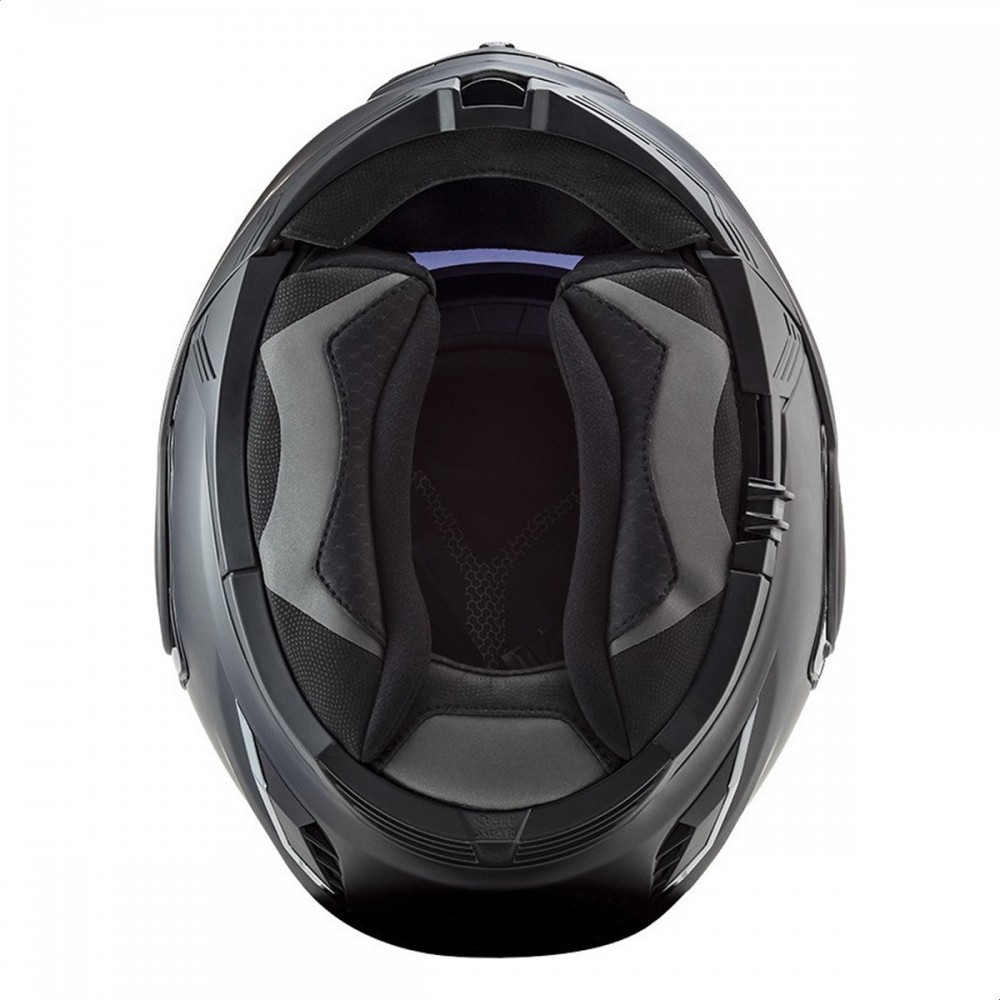 Casco Rebatible Ls Ff Valiant Ii Negro Mate Talle M