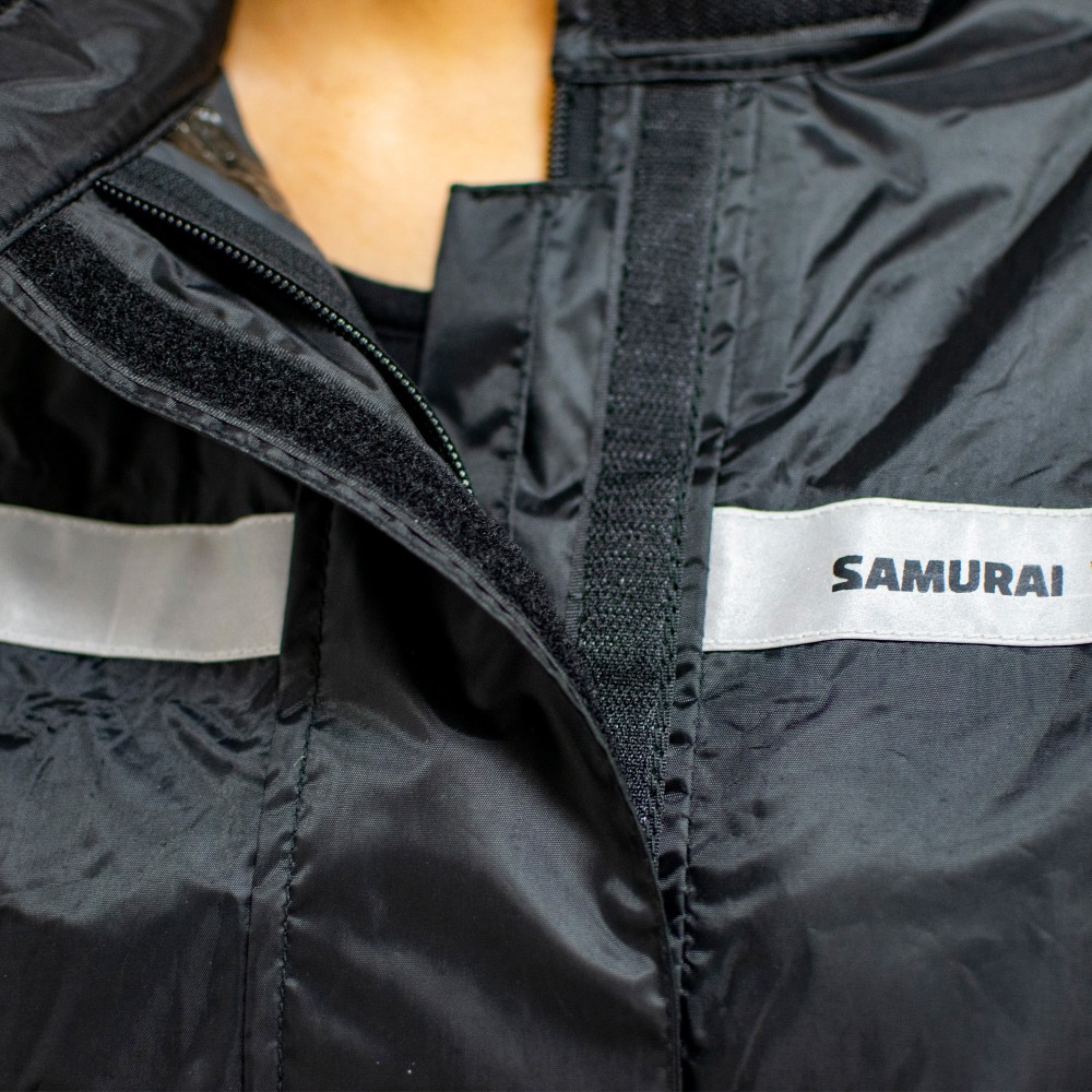 Ropa Lluvia Moto Traje De Lluvia Para Moto Negro 3XL (100