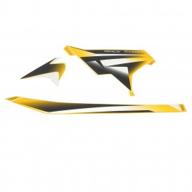 Kit Calcos Deflector Tanque Izquierdo Amarillo Bajaj Rs 200 Original