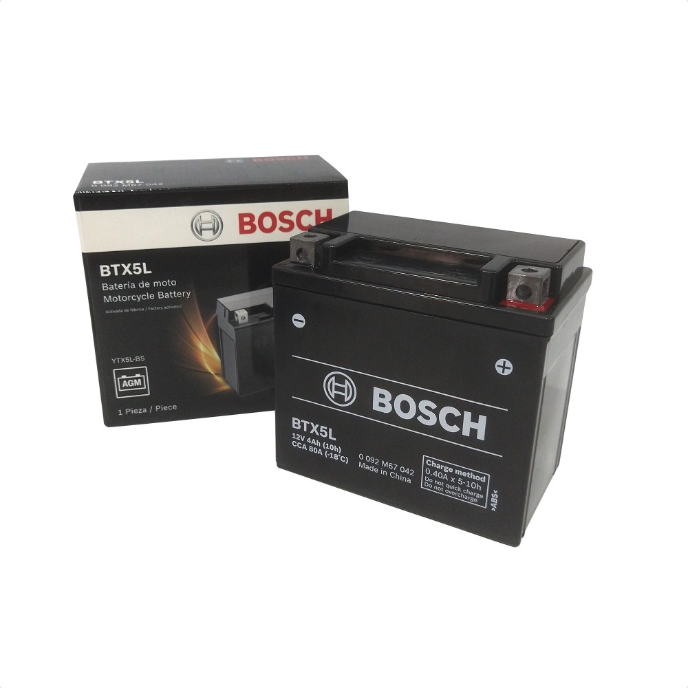 Bateria Gel Bosch Btx5l Ytx5l-b Yoyo Honda